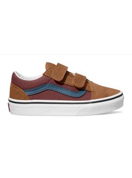 Zapatillas Vans Old Skool V Color Block NIño