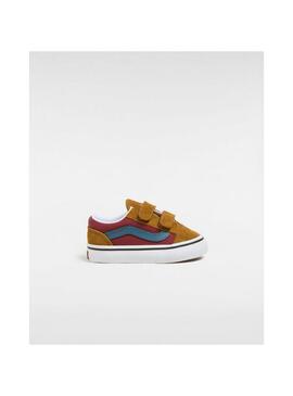 Zapatillas Vans Old Skool V Color Block NIño