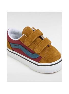 Zapatillas Vans Old Skool V Color Block NIño