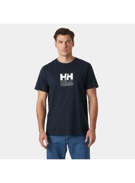 Camiseta Helly Core Graphic Hombre