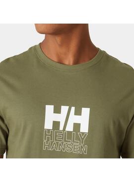 Camiseta Helly Hansen Core Graphic Hombre