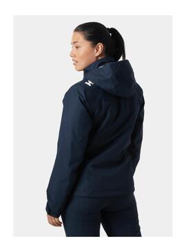 Chaqueta Helly W Crew Hooded Midlayer Mujer