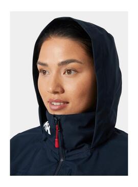 Chaqueta Helly W Crew Hooded Midlayer Mujer