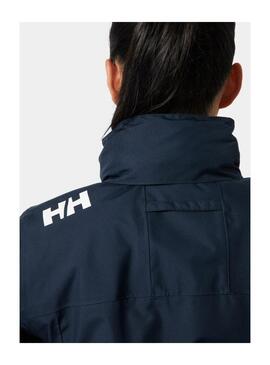 Chaqueta Helly W Crew Hooded Midlayer Mujer