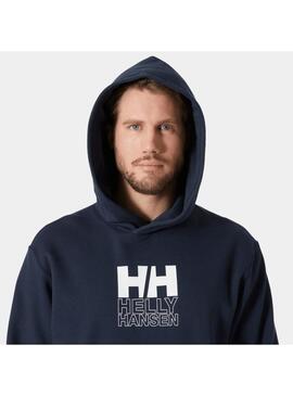 Sudadera Helly Cotton Fleece Graphic Hombre