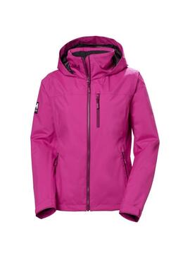 Chaqueta Helly W Crew Hooded Midlayer Mujer