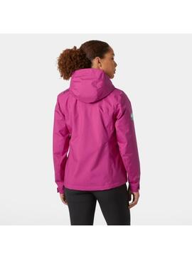 Chaqueta Helly W Crew Hooded Midlayer Mujer