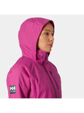 Chaqueta Helly W Crew Hooded Midlayer Mujer