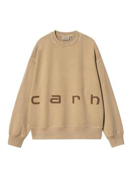 Sudadera Carhartt Felt Script Hombre