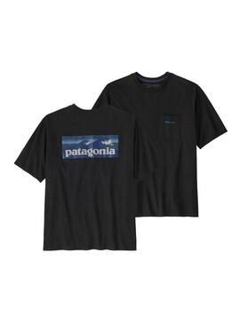 Camiseta Patagonia Boardshort Logo Pocket Hombre