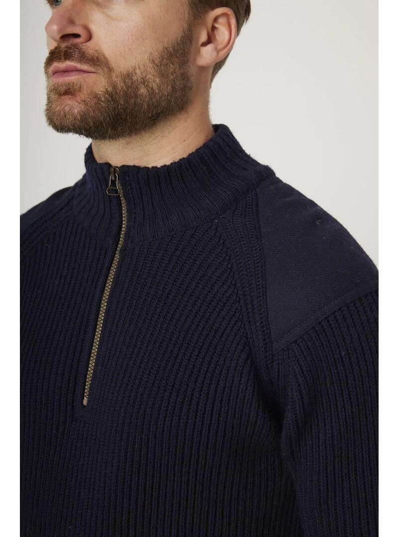 Jersey Peregrine Foxton Zip Neck Hombre