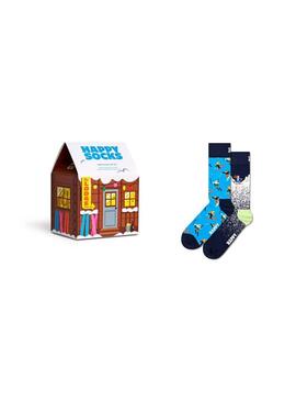 Calcetines Happy Sock Pack Skiing Chalet Gift