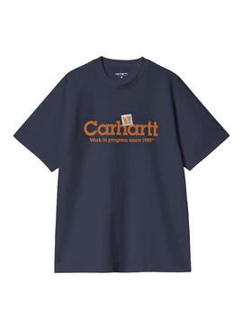 Camiseta Carhartt  Label Script Hombre