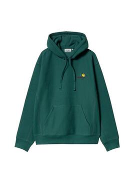 Sudadera Carhartt American Script Hombre