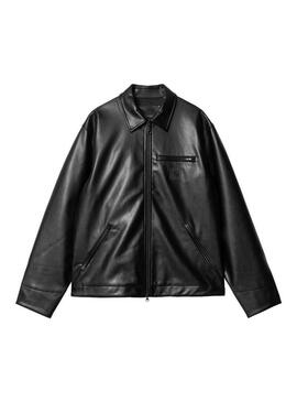 Cazadora Polipiel Detroit Jacket Black