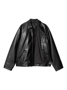 Cazadora Polipiel Detroit Jacket Black