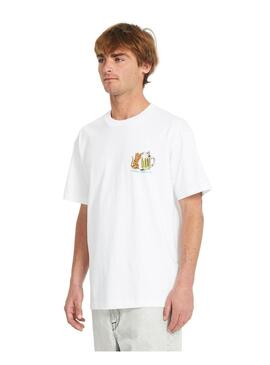 Camiseta Volcom Curious Cat Hombre