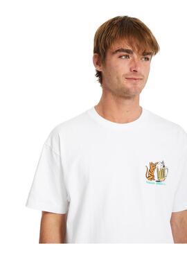 Camiseta Volcom Curious Cat Hombre