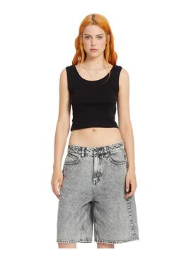 Pantalon Corto Volcom Beeggy Denim Mujer