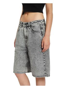 Pantalon Corto Volcom Beeggy Denim Mujer