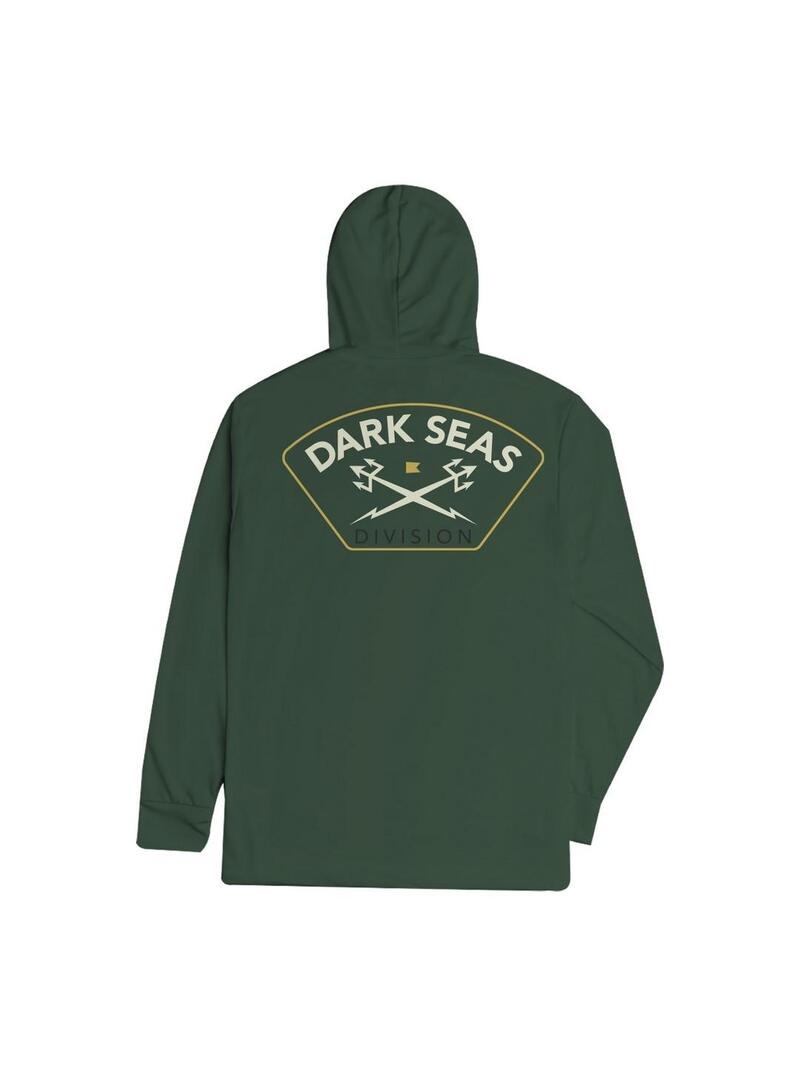 Sudadera Dark Seas Uv Hooded Longsleeve hombre