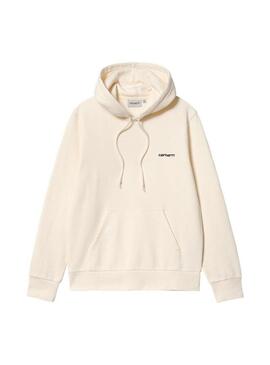 Sudadera Carhartt wip Hooded Script Embroidery Sweat hombre