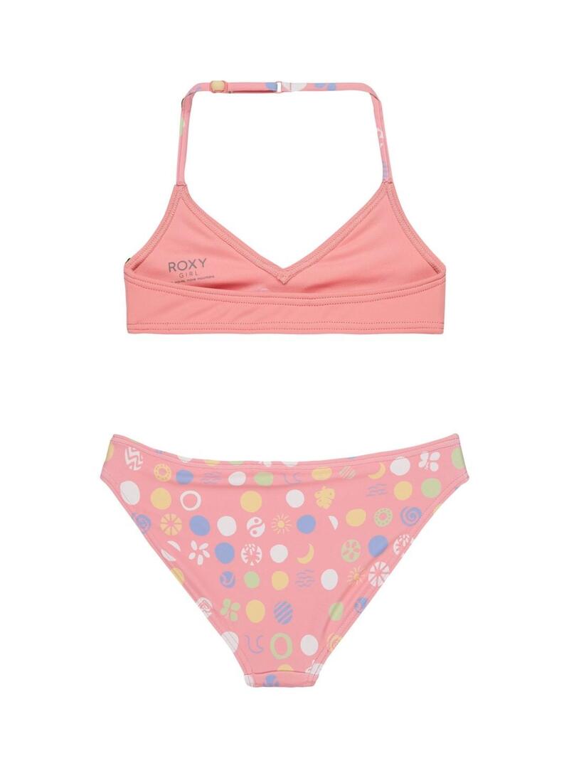 Bikini Roxy Dot Tri Set Niña