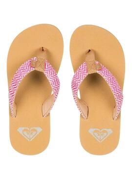 Chanclas Roxy Rg Porto Raffia Niña