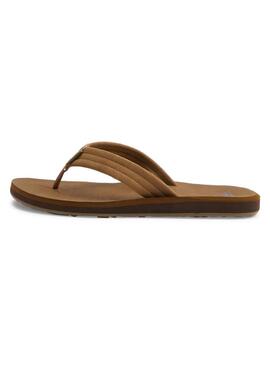 Chanclas Quicksilverr Carver Suede Core Hombre