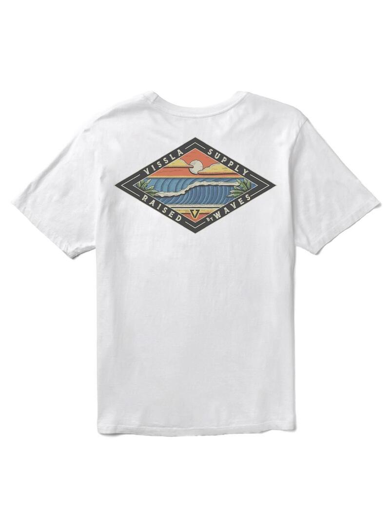 Camiseta Vissla Wave Chasers Premium Hombre