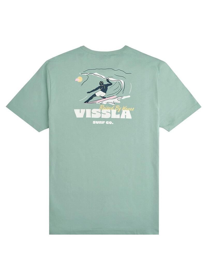 Camiseta Vissla Sunset Wave Hombre