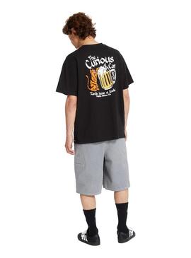 Camiseta Volcom Curious Cat Hombre