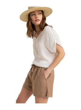 Pantalon Corto Roxy Lekeitio Break Mid Mujer
