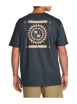 Camiseta Billabong Spun Out Premium Hombre
