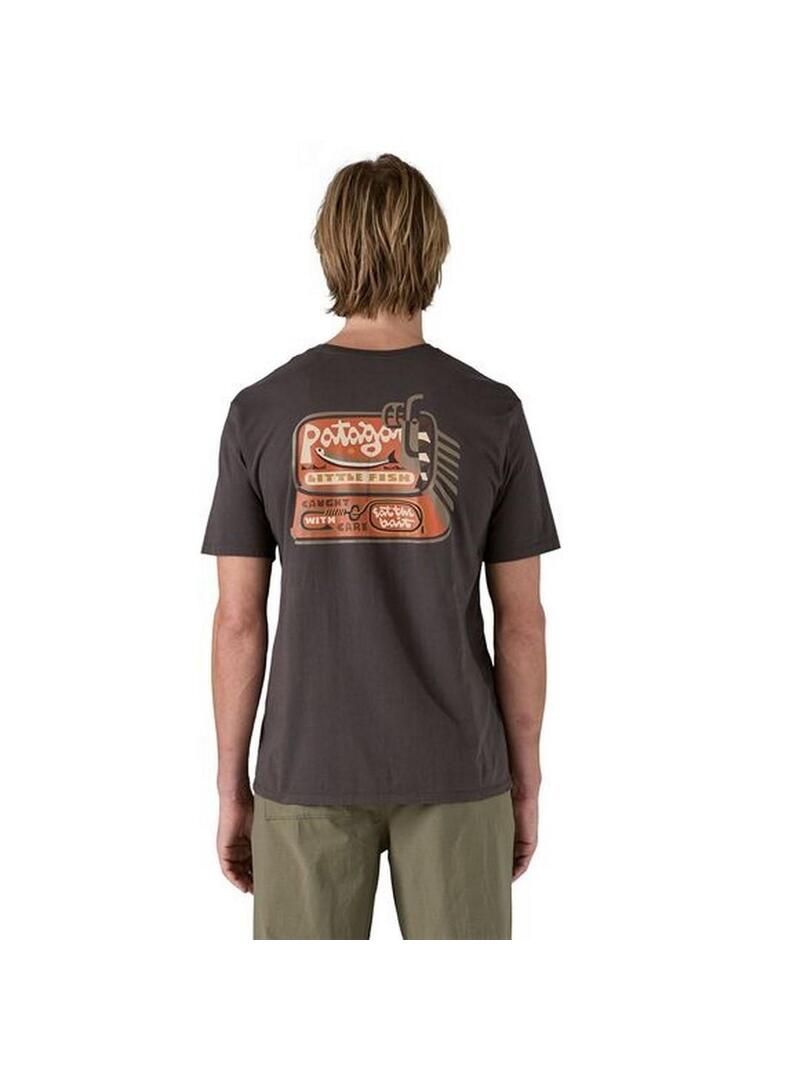 Camiseta Patagonia M`s Aquatic Action Organic Homb