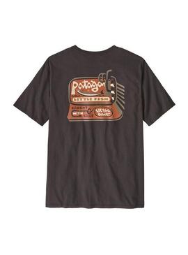 Camiseta Patagonia M`s Aquatic Action Organic Homb