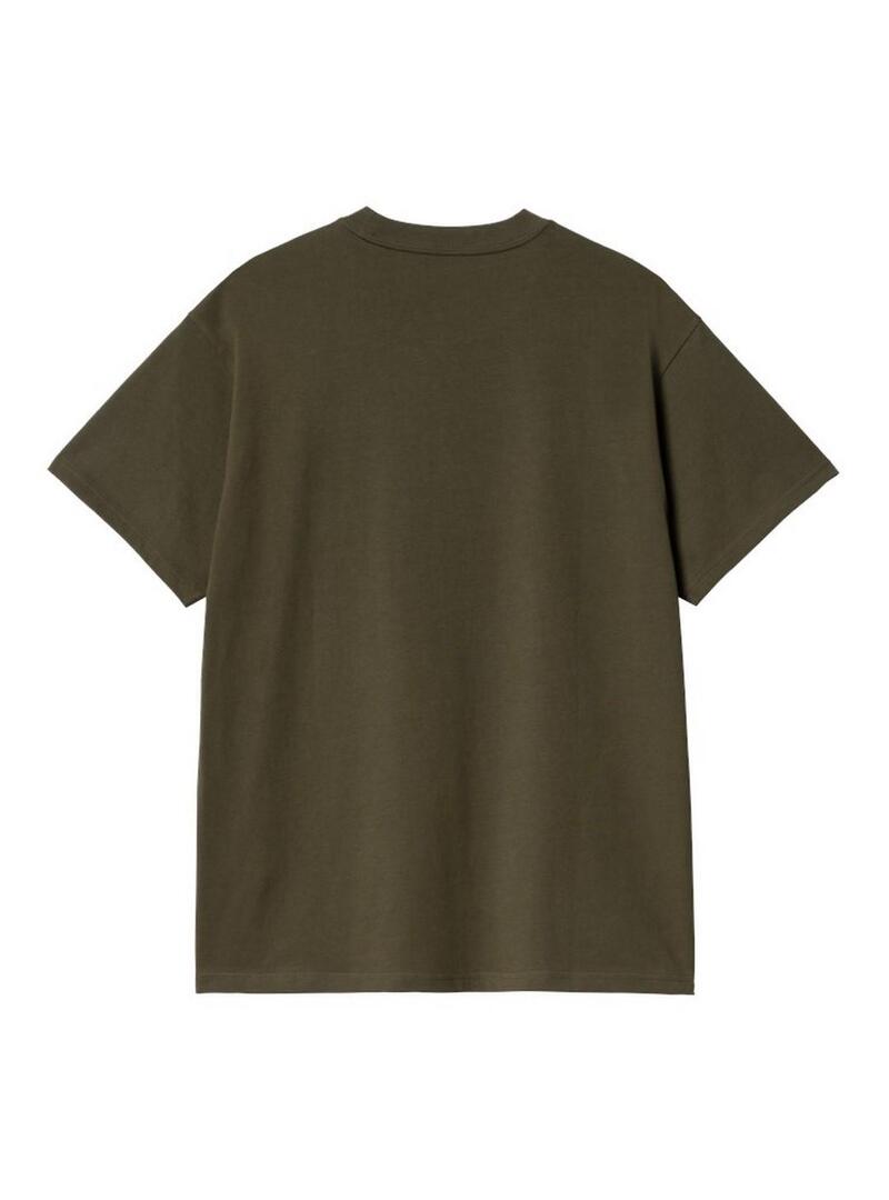 Camiseta Carhartt S/S Script Embroidery Hombre