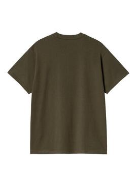 Camiseta Carhartt S/S Script Embroidery Hombre