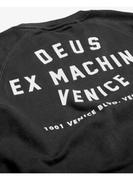 Sudadera Deus ex Machina Venice Address Crew hombre