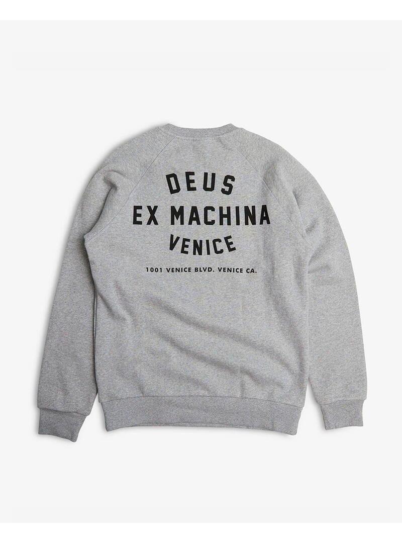 Sudadera Deus ex Machina Venice Address Crew hombre