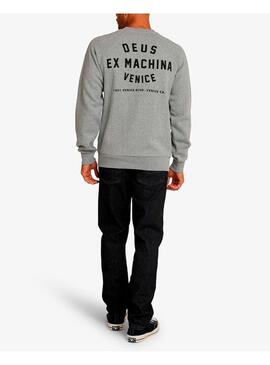 Sudadera Deus ex Machina Venice Address Crew hombre