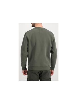 Sudadera Alpha Basic Sweater Embroidery hombre