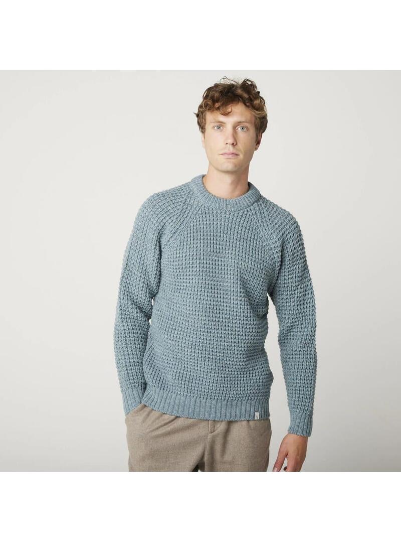 Jersey Peregrine Wafle Crew Neck Hombre