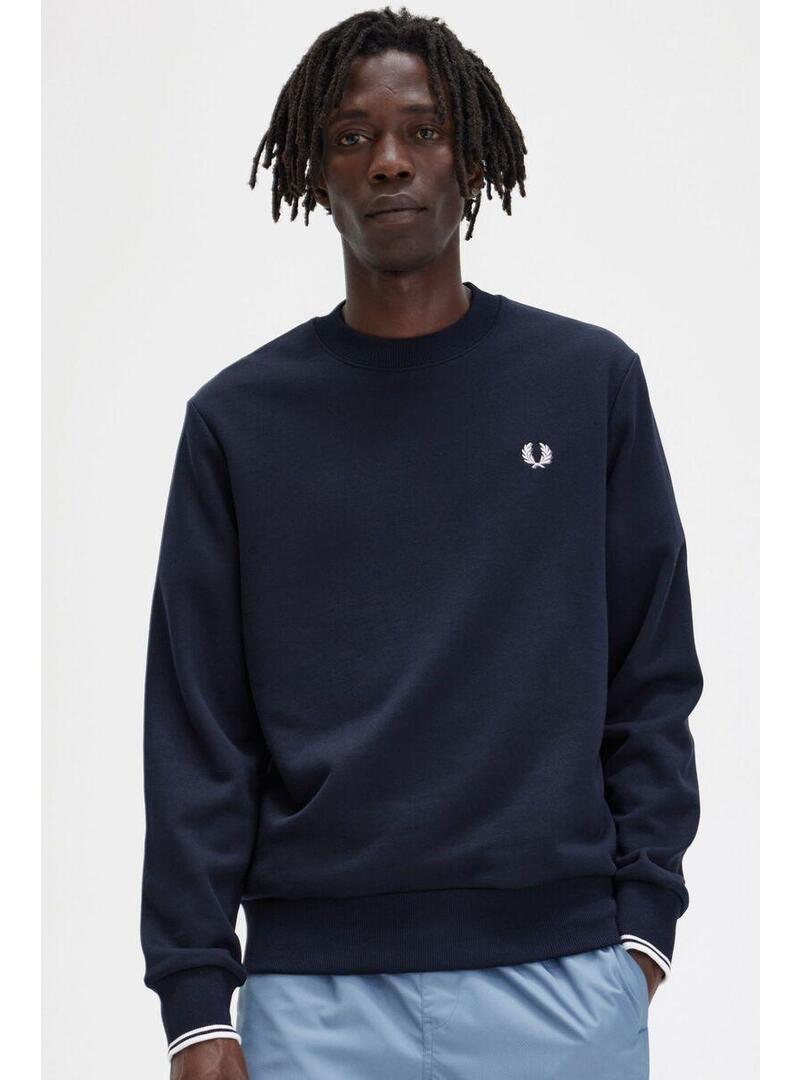 Sudadera Fred Perry Crew Neck Swearshirt hombre
