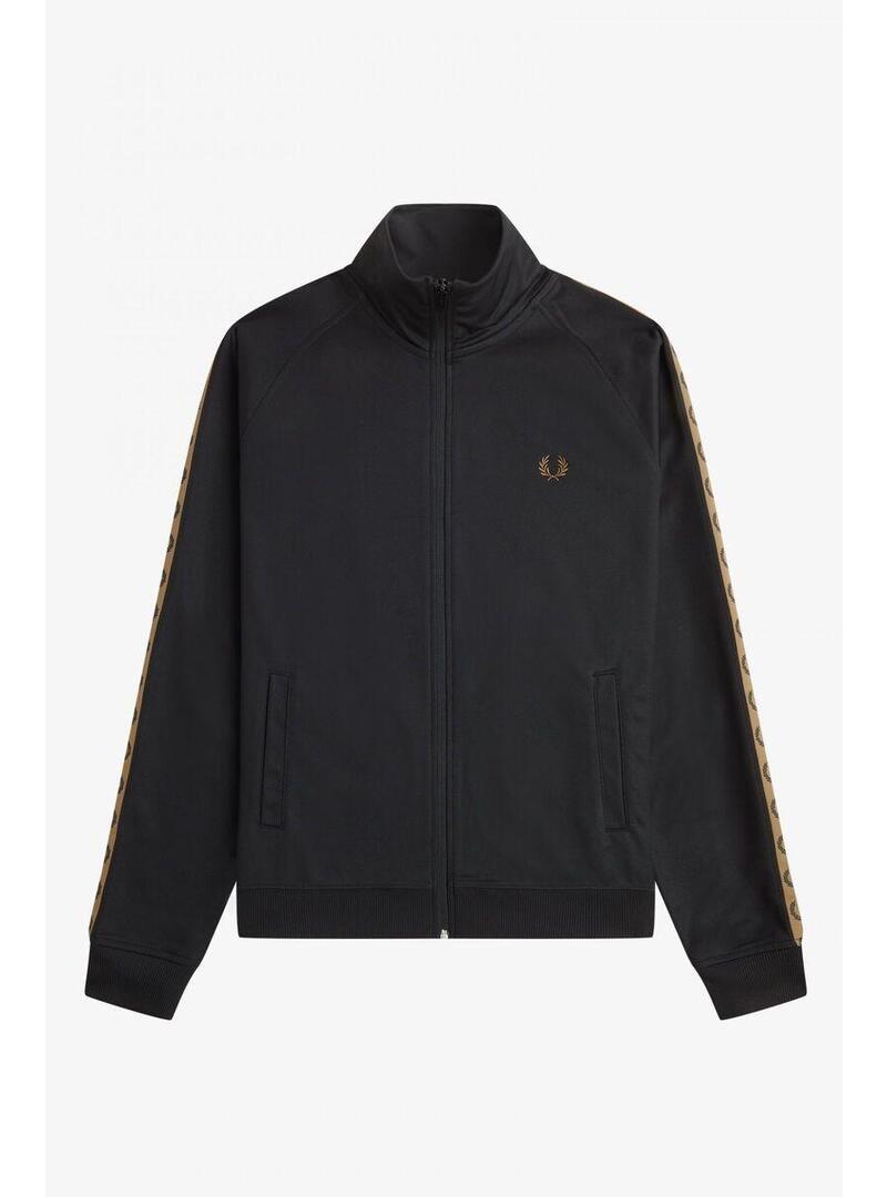 Sudadera Fred Perry Contrast Tape Track Jacket hombre