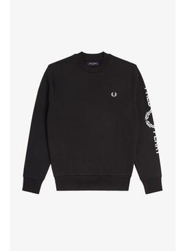 Sudadera Fred Perry Sleeve Graphic Sweatshirt hombre