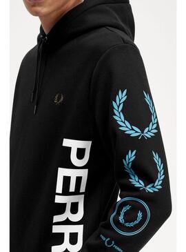 Sudadera Fred Perry Graphic Branding Hooded Sweats hombre