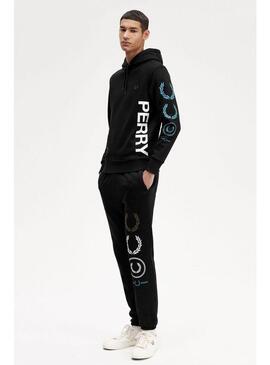 Sudadera Fred Perry Graphic Branding Hooded Sweats hombre