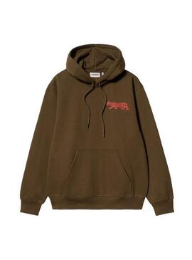 Sudadera Carhartt Hooded Rocky Script Hombre