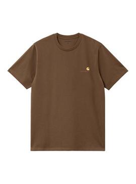 Camiseta Carhartt S/S American Script Hombre